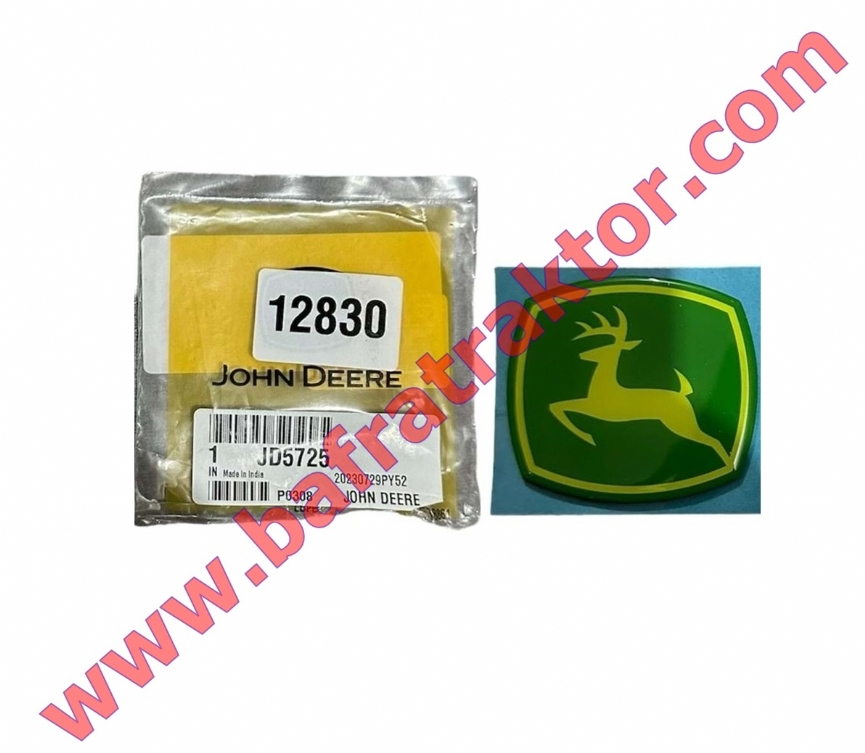 JD5725, Ön ,Geyik ,Amblem, - John, Deere ,5050E, 5055E, 5058E