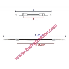 RE283698 Debriyaj Halat 65cm - John Deere