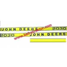 2030 yazı takımı - John Deere